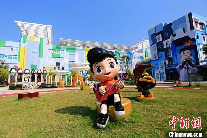 图为，东西湖区周黑鸭智趣乐园 东西湖区供图