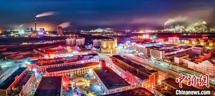 宁东能源化工基地全景。　国家能源集团宁夏煤业公司供图