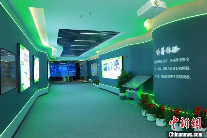 基地内景。　沈阳市网信办供图 摄