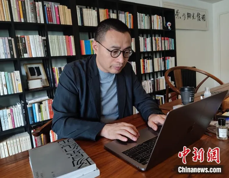 场景实验室创始人吴声。中新网记者 张旭 摄