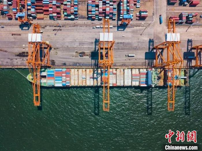 广西北部湾港。　北湾集团供图