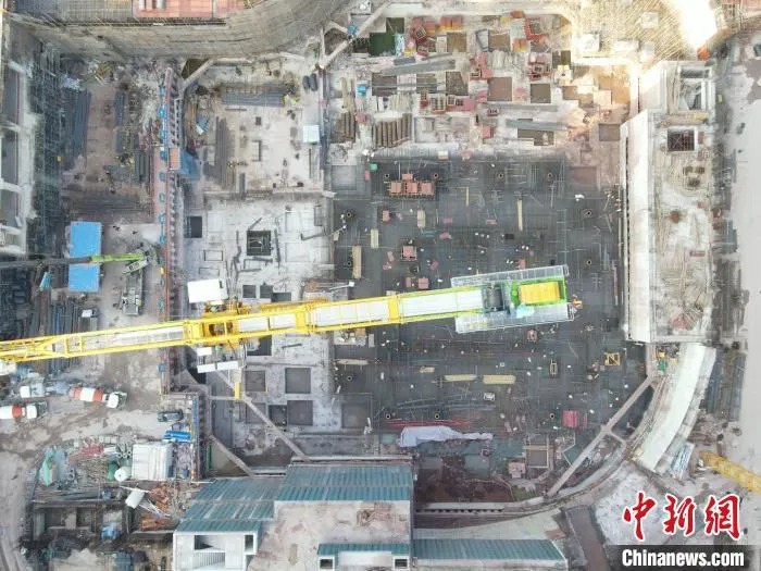 工程建设俯瞰图 中建四局供图