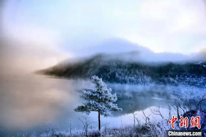巫溪雪景。　巫溪县委宣传部供图