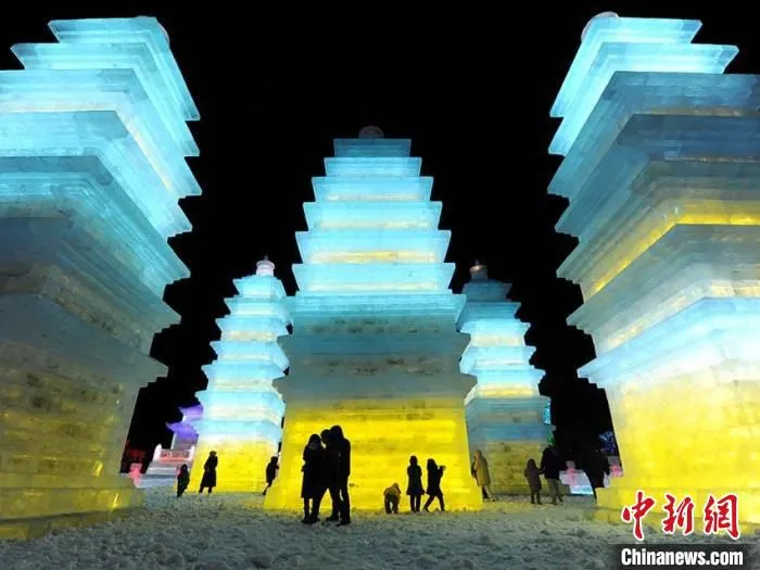 长春冰雪新天地。　刘栋 摄