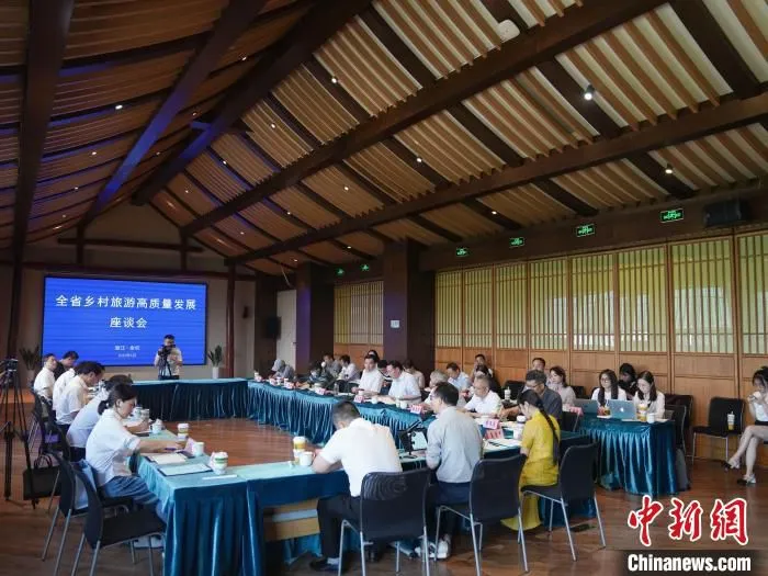 座谈会现场。　浙江省文化和旅游厅供图