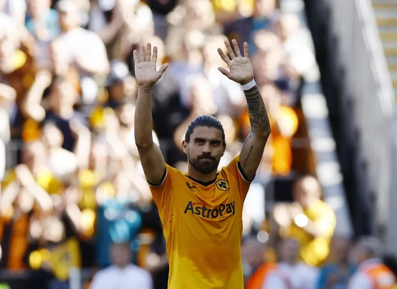 魯賓尼維斯自2017年加盟狼隊。路透社