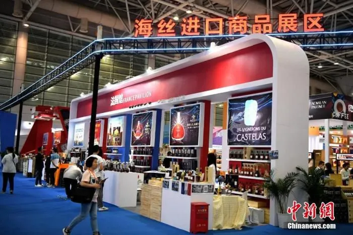 图为海丝进口商品展区。 中新社记者 王东明 摄