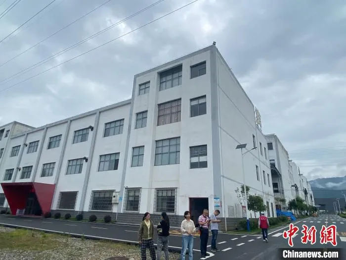 炎陵九龙工业园规划面积10.76平方公里。　王昊昊 摄