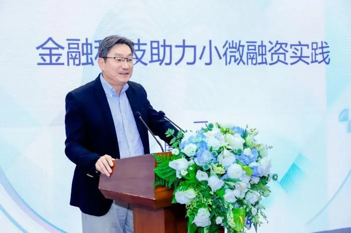 　　(图为度小满首席风险科学家张俊)