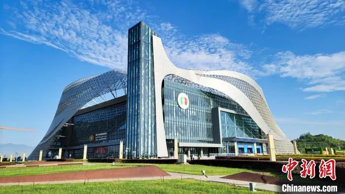 中国—阿拉伯国家博览会永久举办地。　谢宇 摄