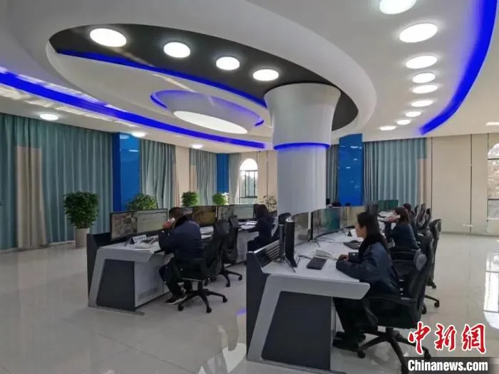 苏北航务管理处宿迁航务中心运行调度服务大厅投入使用。　苏北航务管理处供图