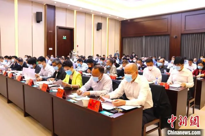 会议现场。　吴允杰 摄