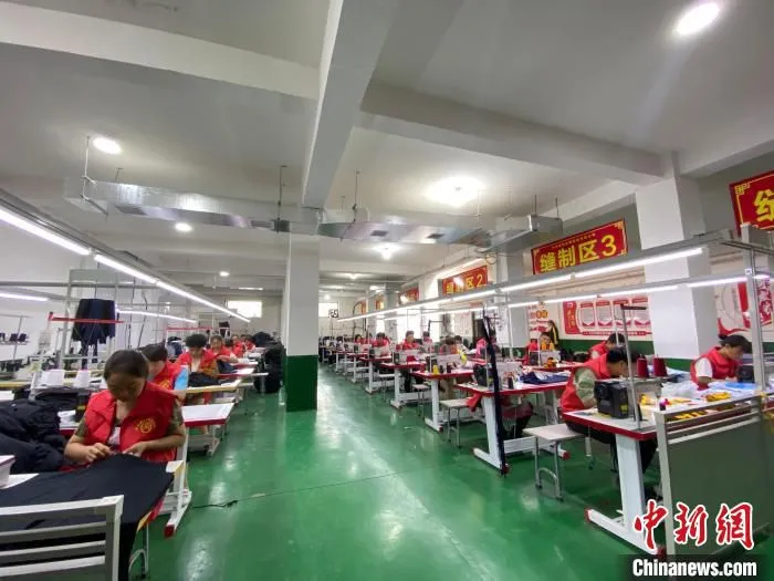 图为生产车间。　受访者供图