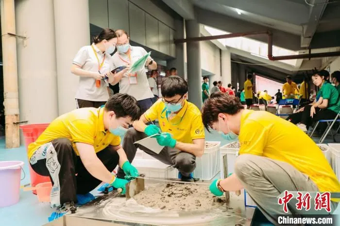 实操比赛现场 武汉理工大学供图