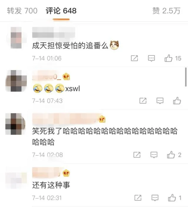 部分网友评论。截图