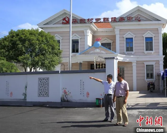 华东村一影 叶宏斌 摄