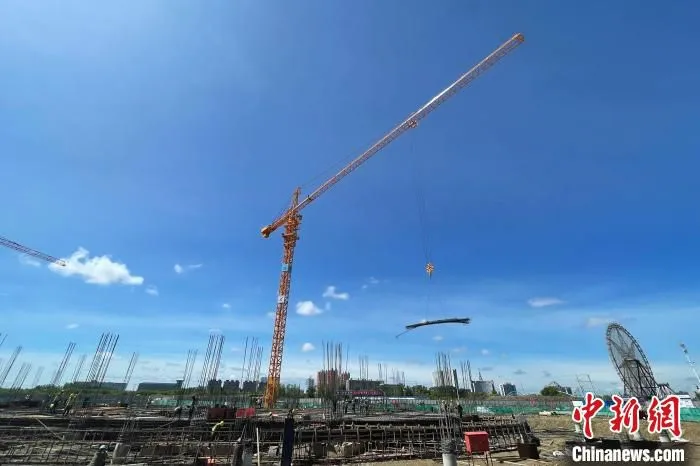 中俄跨境索道项目进入同步基础施工阶段 孟莉莉 摄