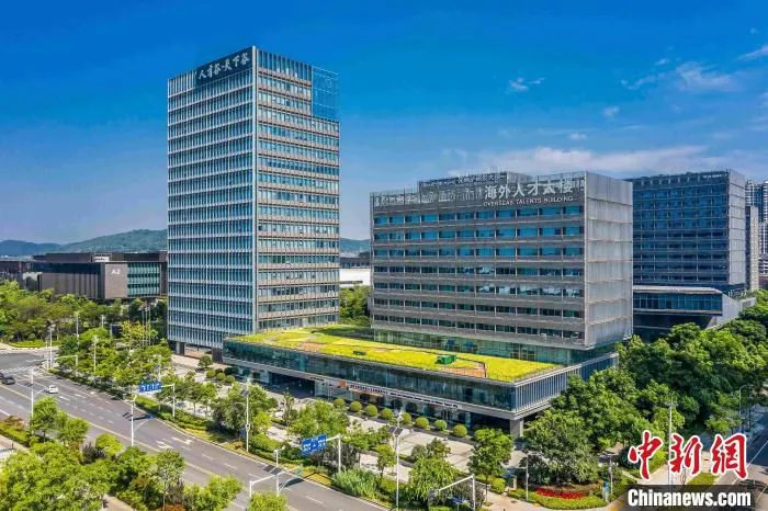 光谷未来科技城海外人才大楼 。武汉东湖新技术开发区供图 武汉东湖新技术开发区供图 摄