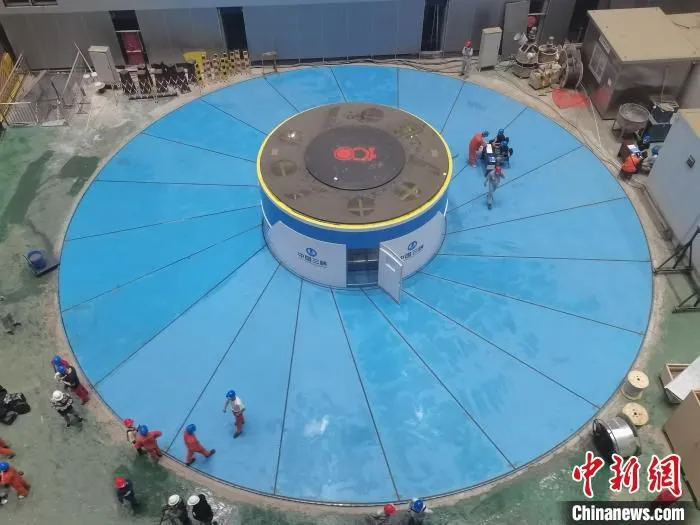 13号百万千瓦机组启动试运行 。 葛洲坝机电公司供图 13号百万千瓦机组启动试运行 。 葛洲坝机电公司供图