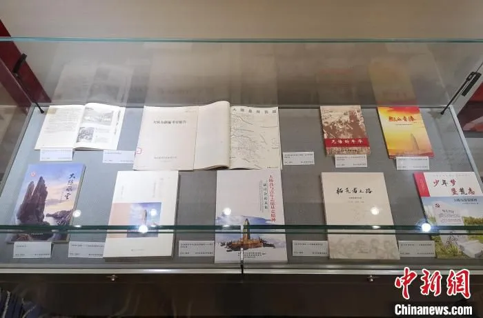 大陈岛垦荒相关书籍 范宇斌 摄