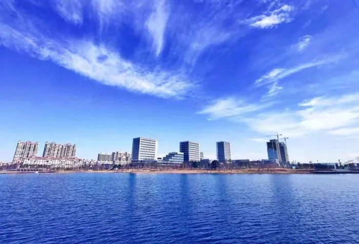 星海湖公园。供图