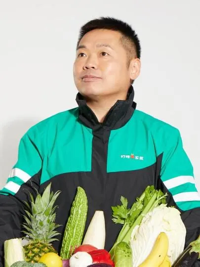 叮咚买菜创始人梁昌霖。受访者供图