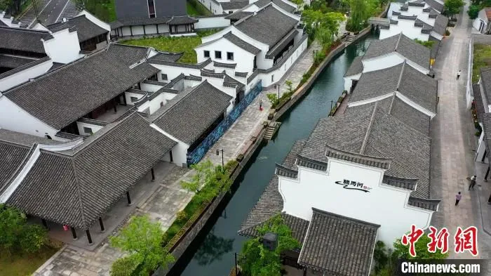 慈城古县城一景。　朱海升 摄