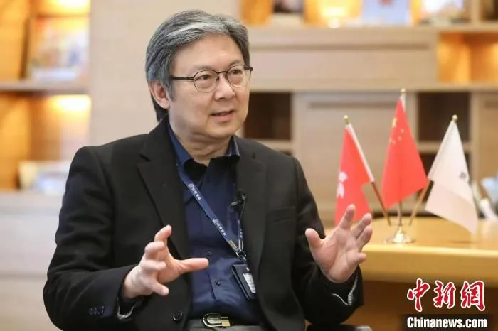 京港地铁总经理邵信明。　中新社记者 易海菲 摄