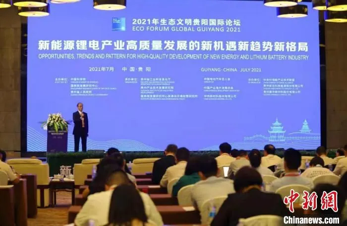 图为与会专家发表主旨演讲。　主办方供图