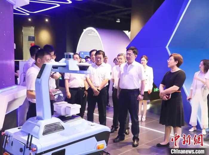 5G展示。　浑南区委宣传部供图