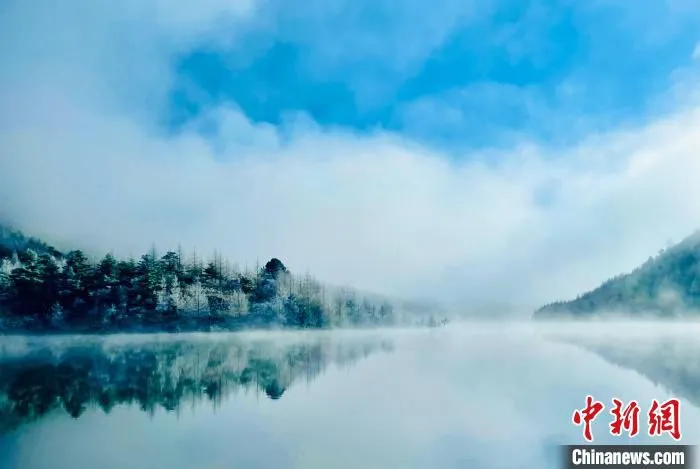 巫溪雪景。　巫溪县委宣传部供图
