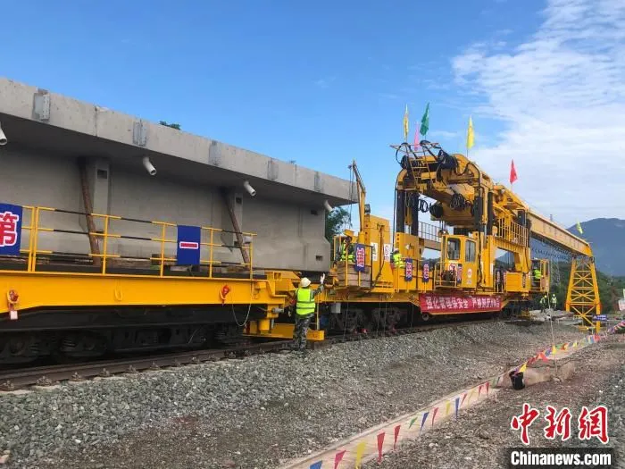 图为叙毕铁路(川滇段)建设现场。蜀道集团供图