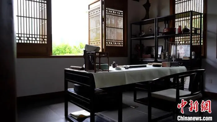 鹪鹩一角，鹪鹩非遗文化主题院落是官塘五座非遗文化主题院落之一。　唐启浩 摄