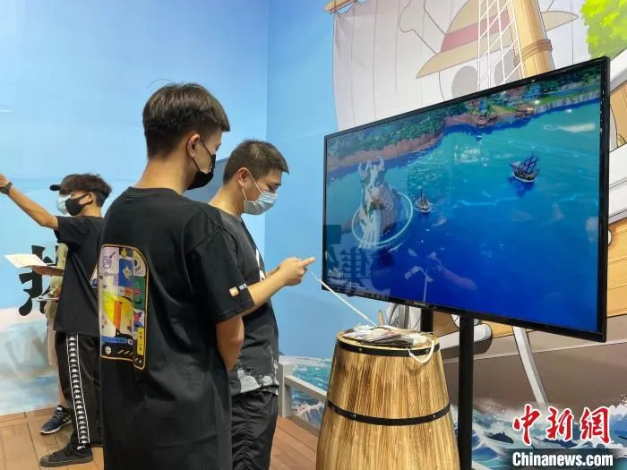 ChinaJoy现场。　康玉湛 摄