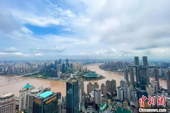 图为重庆主城区。　邹乐 摄