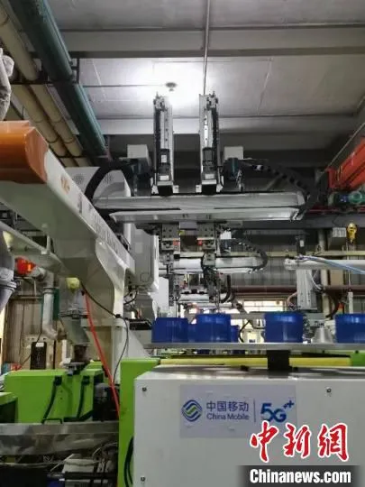顺威股份数字工厂5G+视觉监测应用场景 广东移动供图