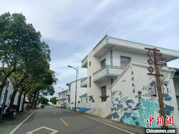 岱山岱东镇龙头村民宿风貌。　魏嫣然 摄