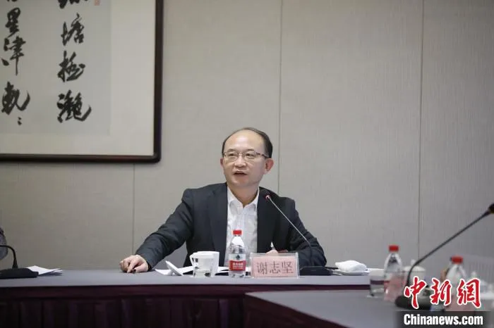 浙江省政协委员谢志坚。　浙江民盟 供图