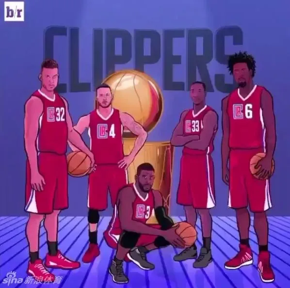 博彩资讯：NBA新赛季各队漫画首发阵容 30支球队英雄齐聚