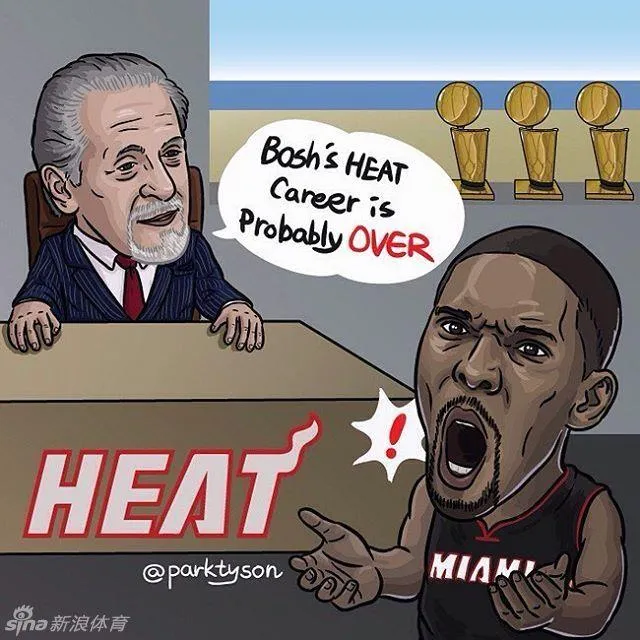 博彩资讯：韩国漫画家笔下的NBA晃动巨星：库里晃倒保罗