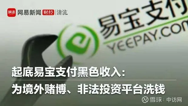起底易宝支付黑色收入：为境外赌博、非法投资平台洗钱