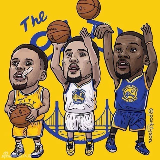 博彩资讯：韩国漫画家笔下的NBA晃动巨星：库里晃倒保罗