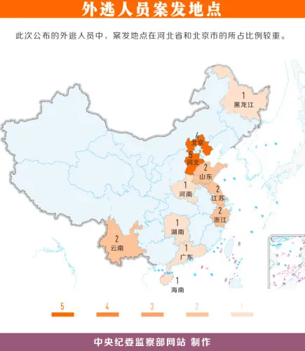 玩球头条：中国曝光22名外逃人员藏匿线索 含河北原书记之子