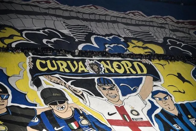 国米球迷Tifo