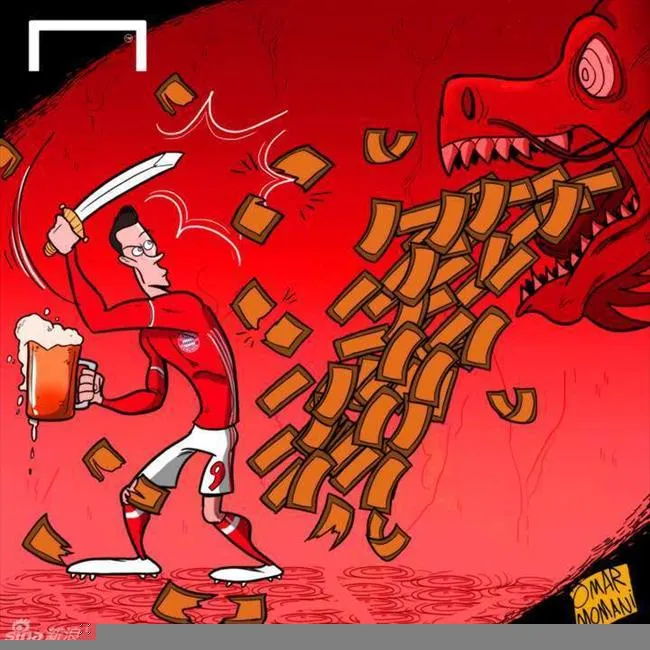博彩百科：爆笑！趣味漫画调侃足坛大事 你能看懂其中的几张？
