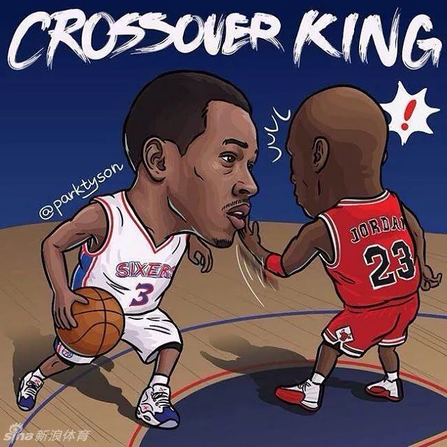 博彩资讯：韩国漫画家笔下的NBA晃动巨星：库里晃倒保罗