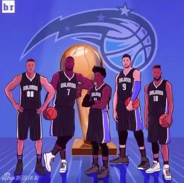 博彩资讯：NBA新赛季各队漫画首发阵容 30支球队英雄齐聚