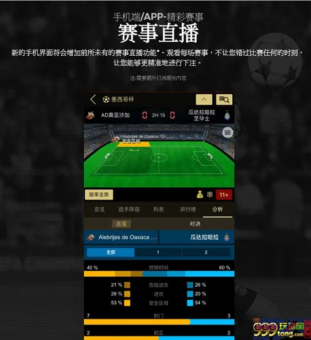 太阳城亚洲：IM一手掌握 精采赛事