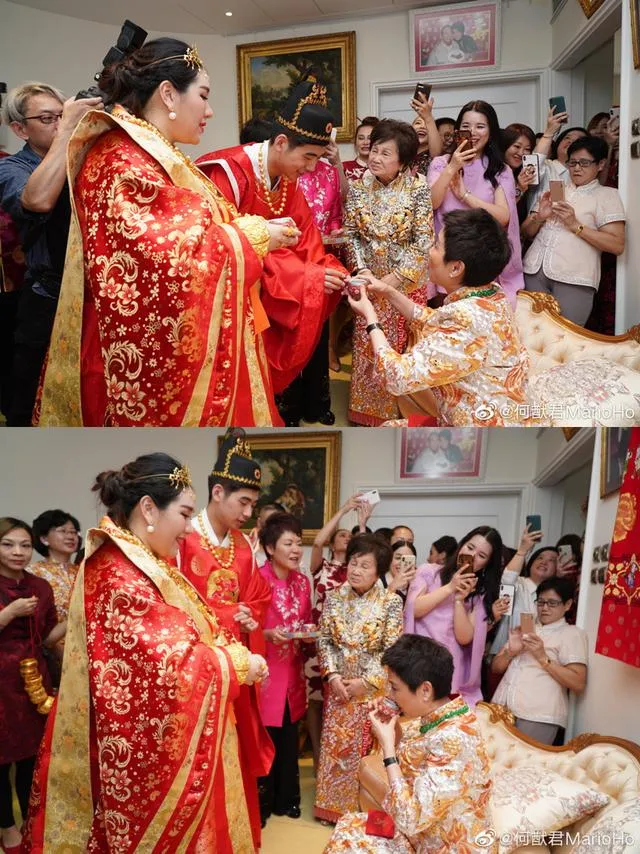 何超盈正式“过大礼” 嫁妆令人傻眼