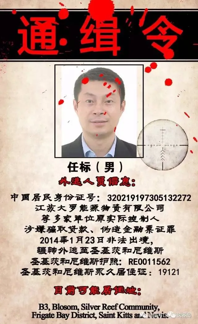 玩球头条：中国曝光22名外逃人员藏匿线索 含河北原书记之子